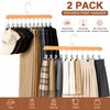 YYLDPBD Legging Organizer for Closet, Pants Hangers with Clips Holds