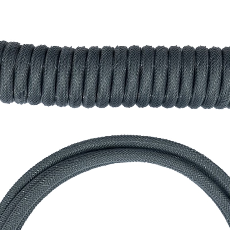 Gaming Keyboard Cable Professional Retractable Sturdy Connector Coiled Keyboard Cable