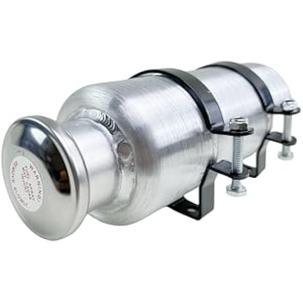 JSD 0.48 Gallon 4 x 10 Vertical Aluminum Gas Tank