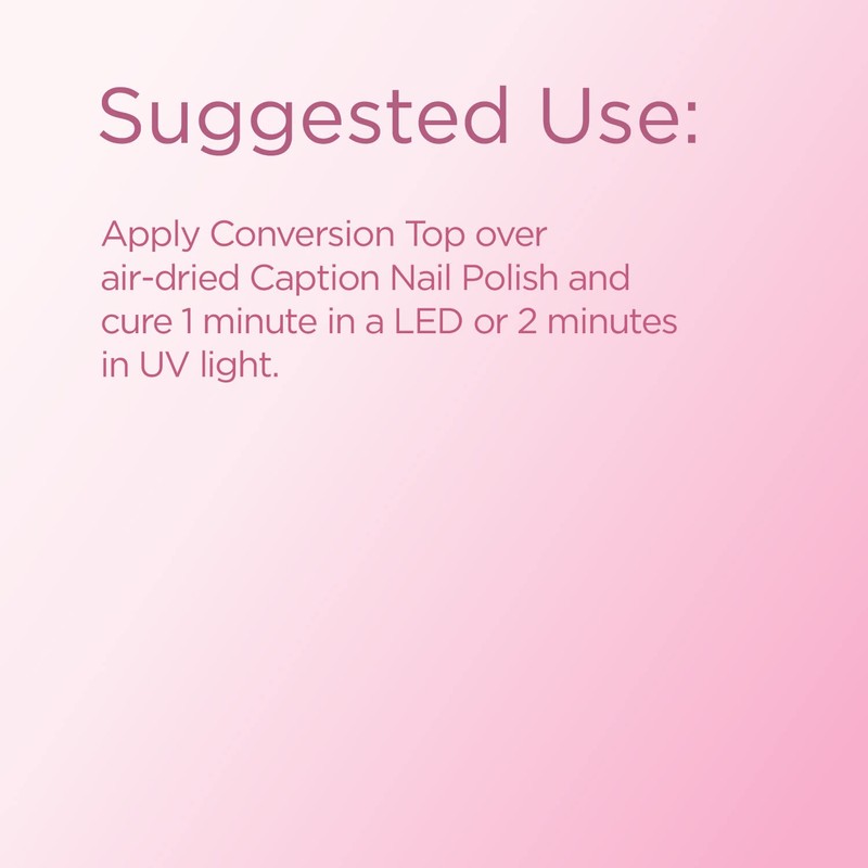 Young Nails Caption Nail Polish, Conversion Top