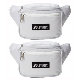 everest Signature White Waist Fanny Pack Sets of Two