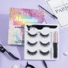 Kit De Pestañas Postizas Magnéticas & Delineador Magnetico
