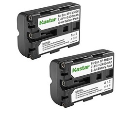 Kastar NP-FM500H Battery (2-Pack) for Sony DSLR-A100 A200 A300 A350 A450 A500 A550 A560 A580 A700 A850 A900 Alpha SLT A57 A58 A65 A65V A77 A77V A77 II A77M2 A99 A99V CLM-V55 Cameras