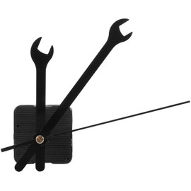 Uonlytech 1 Set Wall Clock Complete Clock Movement Kit Replacement Clock Mechanism Record Sports Hour Hand 35c