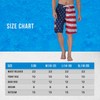 North 15 Men's USA American Flag Dear Design Microfiber Swim