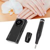 Electric Nail Drill Machine 35000RPM LED Display Rechargeable Nail Polishing