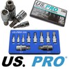 US PRO 10pc 1/4" 3/8" 1/2" Drive Triple Square Spline