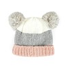 Undercover Baby Chenille Striped Hat with Pom Poms GL946 3-6