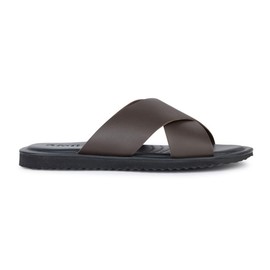 Geox Men's U Erice B Slide Sandal, coffee