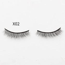 3 Pairs G3 Series False Mink Eyelashes Long Dense Natural Cute Special Design False Eyelashes [Matsudaya] (3DX02)