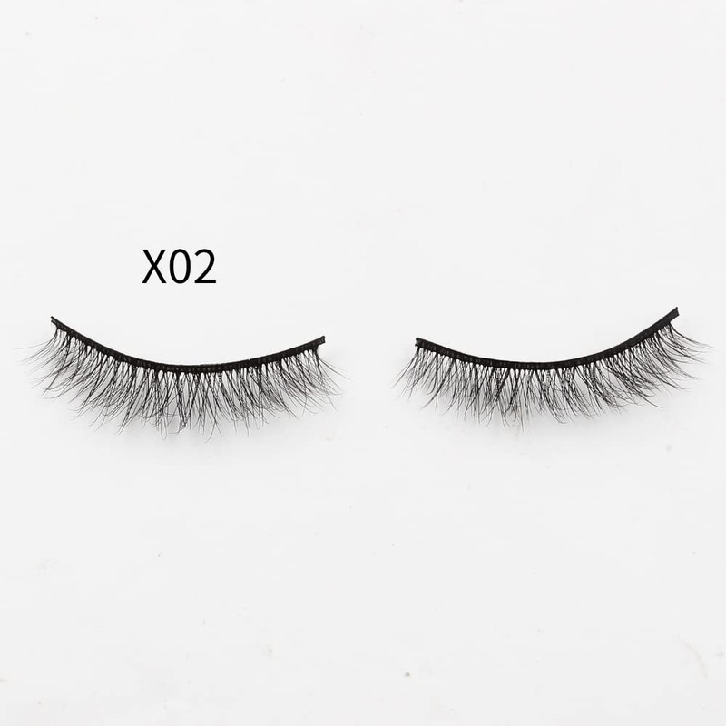 3 Pairs G3 Series False Mink Eyelashes Long Dense Natural