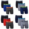 Tony Hawk Mens Performance Boxer Briefs - 12-Pack Breathable Up