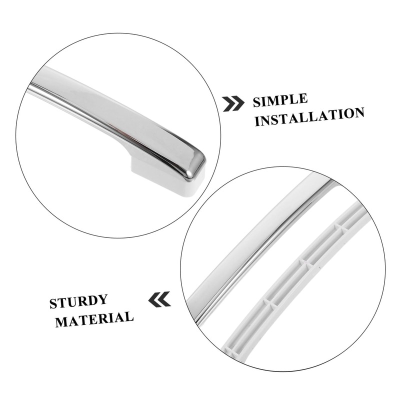 Alipis Heavy Duty Freezer Door Handle Replacement Universal Plastic Refrigerator