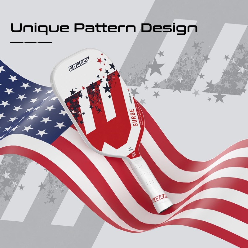 Wowlly Pickup Racket 12K Carbon Fiber Pickup Racket Polypropylene SX3