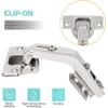 KAPASKI 135 Degree Corner Cabinet Hinge,2Pcs Lazy Susan Self Close