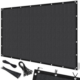 Artpuch 90% Sun Shade Cloth, 12 x 16 FT Pergola Shade Cover Canopy with Grommets, Sun Screen Fabric Tarp for Patio, Outdoor, Garden, Backyard, Dark Grey