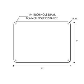 STOPSignsAndMore - Proposition 65 Food Facilities Warning Sign - 14x10 - Non-Reflective | Rust Free Aluminum