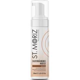 St. Moriz Professional Selbstbr√§unungsmousse mit Aloe Vera & Vitamin E, veganer Selbstbr√§uner Medium (200ml)