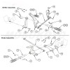 TCMT Forward Controls Kit Pegs Levers Linkages Fit For Harley