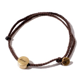 Naru Braided Cord Anklet, Men's, Women's, Pair of Matches, Couples, Stay On, Simple, Popular, Brand, Cotton, Brass