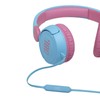 JBL JR310BLU Children's Headphones with Volume Control, Customized Stickers, Remote