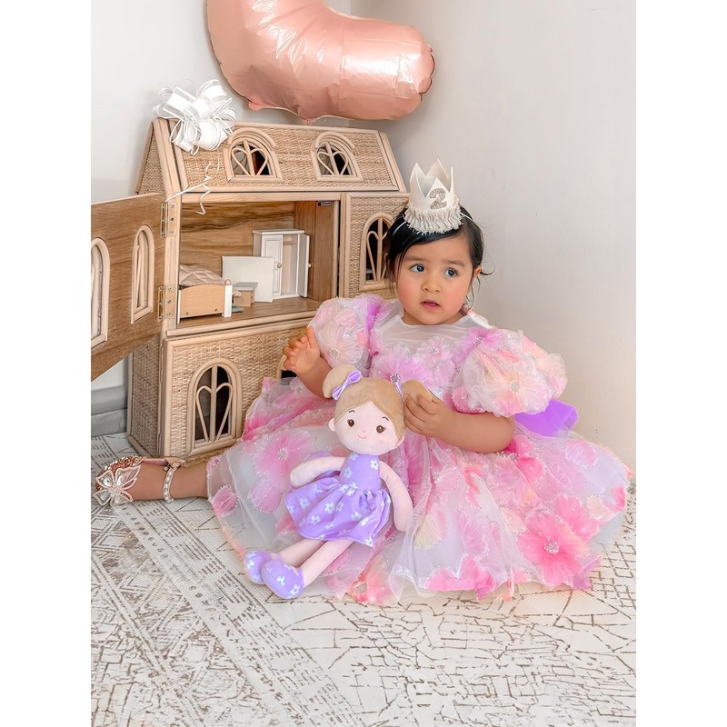 LeyaDoll 12" Soft Baby Doll Best Gift for Your Little