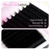 Lunamoon Easy Fan Lashes, Self-Fanning Eyelashes, 2D-20D Volume Eyelashes for