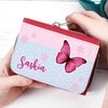 Striefchen® Children's Wallet with Butterfly and Name, red