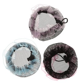 OATIPHO 1set Invisible Hair Net for Bun Ballet Hair Accessories Set Elastic Hairnet for Women