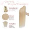 Clip-In Ponytail Extensions, Real Hair Pieces, Real Hair Ponytail Extension,
