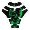 BIKE-label X500146VA Tank Pad 3D Motorcycle Tank Protector Skull Flames