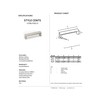 Alno A514-PC Style Cents Modern Pulls, Polished Chrome