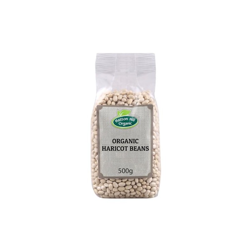 Organic Haricot Beans 500g by Hatton Hill Organic