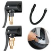 Supecesorio Adapter Französisches Ventil, 2 Stück Autoventil Hebelstecker Messing, Schlauch