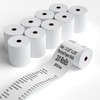 (10 Rolls) 3 1/8" x 230' Thermal Receipt Paper Rolls,