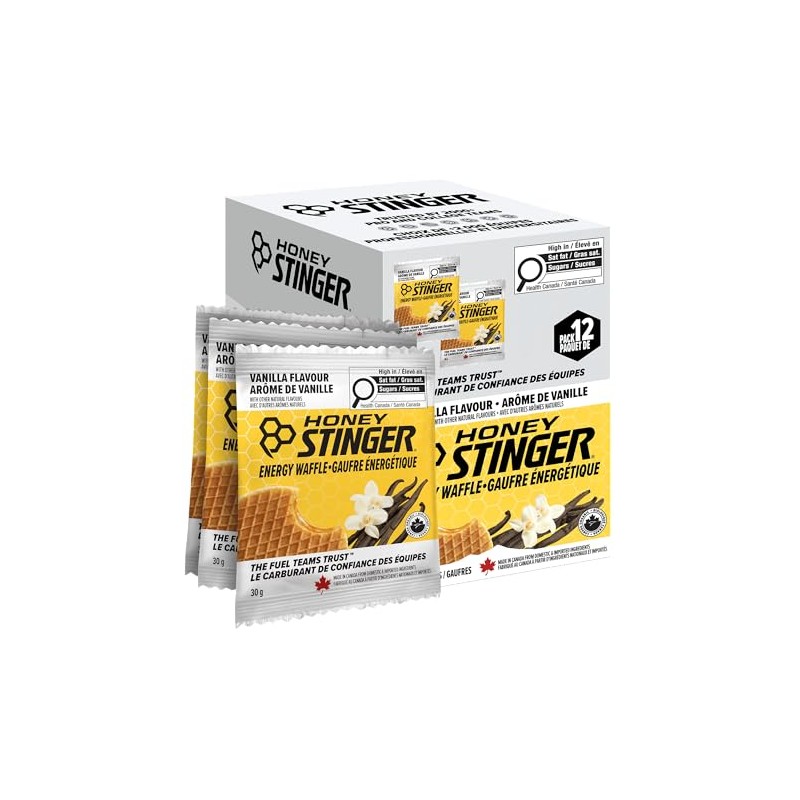 Honey Stinger Waffle Energy Wafle Energético Orgánico 30gr Caja con