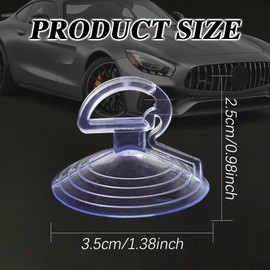30PCS Car Windshield Suction Cups, Car Glass Windshield Sunshade Suction Cups, Car Sunshade Sucker Sun Visor Small Sucker, Car Glass Windshield Sunshade Clear Small Suction Cup for Car Visor