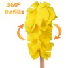 Unbranded Reusable Duster Refill Compatible with Swiffer Hand Duster, Heavy