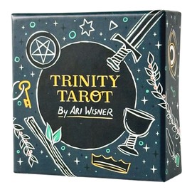 I.I.J Tarot Cards, Weighted Edition, 78 Cards, Tarot Divination, Trinity Tarot, Japanese Instruction Manual Included (English Language Not Guaranteed)