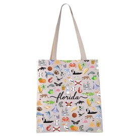 Florida Tote Bag Florida Vacation Gift Florida Trip Gift Girls Trip Bachelorette Gift (Florida tote CA)