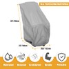 COOSOO Pressure Washer Cover Waterproof Heavy Duty Pressure Washer Protection