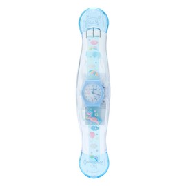Sanrio 180378 Electrical and Electronic Wristwatch, Cinnamorol, Wrist Circumference: Approx. 4.7 - 6.3 inches (12 - 16 cm)