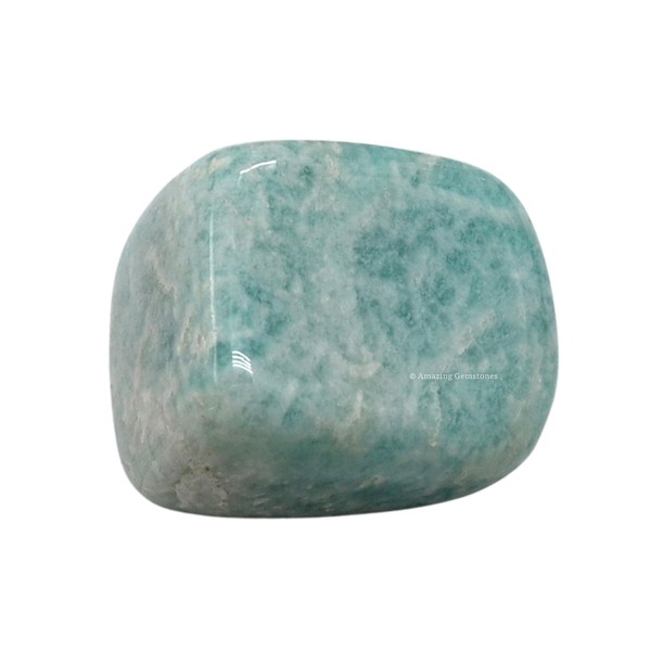 Healing Crystal Tumbled Stones - 1 Oz (1 oz, Amazonite)
