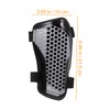 Kisangel 1pair Lightweight Breathable Shin Guards for Soccer Protective Gear