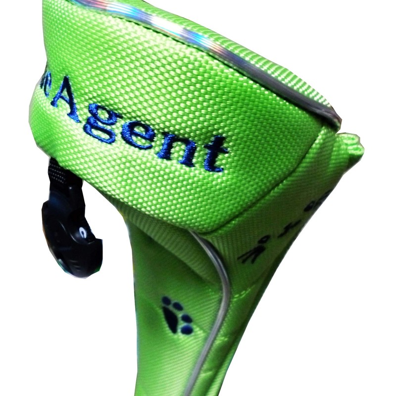 Golf Fairway Paw Magnetic Headcover (Green, Fairway)