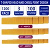 HW HAMWOO 18 Gauge by 1/2 to 1 in Multi-Pack