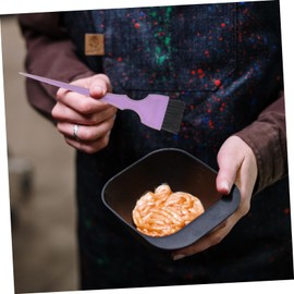 Baluue Hair Dye Brush Set 6pcs Tint Brush for Beauty Salons Home Use Soft Handle Easy Application Keratin Treatment Styling