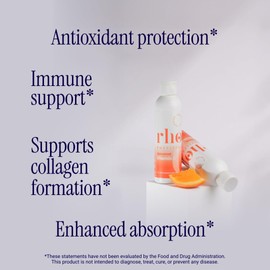 Rho Nutrition Liposomal Vitamin C – Ultra High Absorption Liquid Vitamin C Supplement - Supports Immune System, Collagen Production, and Overall Health for Men and Women