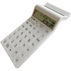 Seiwa Material LOOPER LPC-WH Calculator, Stylish Design & Convenient, Double-Sided