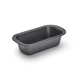 De Buyer Rounded Edge Cake Mould, 15 cm, Steel Grey, 17.6 x 8.79 x 5 cm